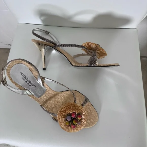 Dolce & Gabbana High Heel Sandals - Picture 2 of 4